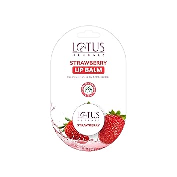 Lotus Herbals Lip Balm | Strawberry | 5g