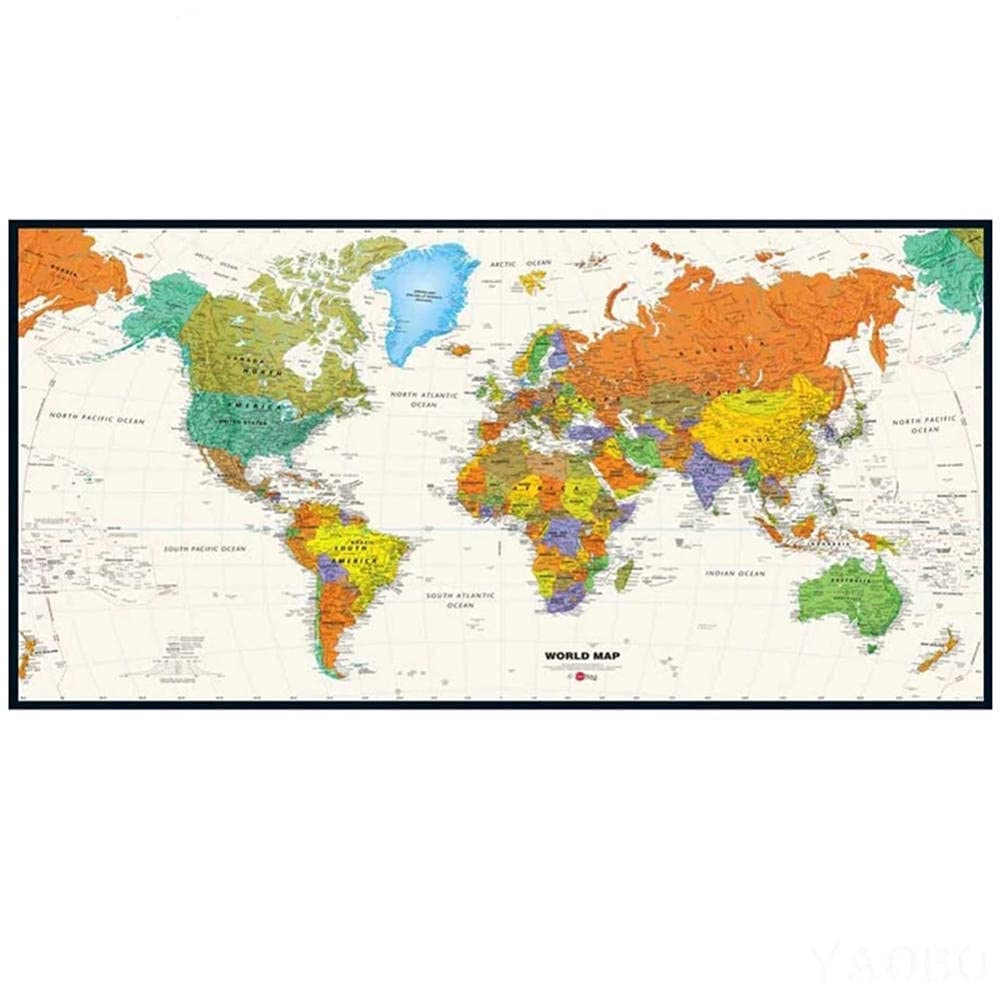 Zestaw do malowania diamentowego 5D dla dorosłych dzieci kwadratowa wiertarka mapa świata 70 x 200 cm DIY zestawy do malowania diamentami pełne wiertło kryształ górski haft obrazy haft krzyżykowy sztuka rzemiosło prezenty do dekoracji ścian domu