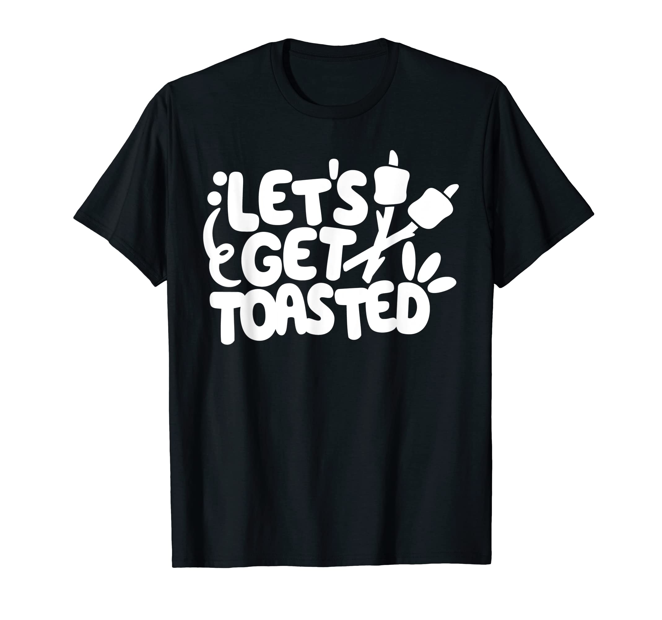 Weekend Camping MerchLet's Get Toasted, Camping Holiday, Funny Camping T-Shirt