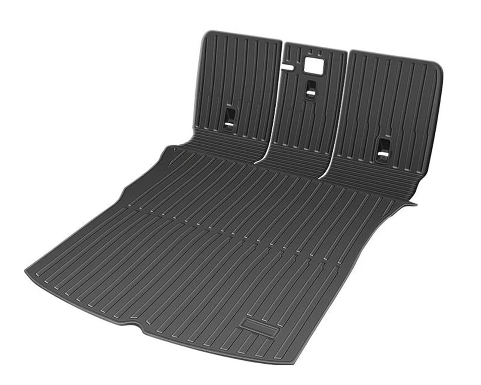 Tapis bac de coffre voiture tout-en-un antidérapant pour Tesla Model Y 2025