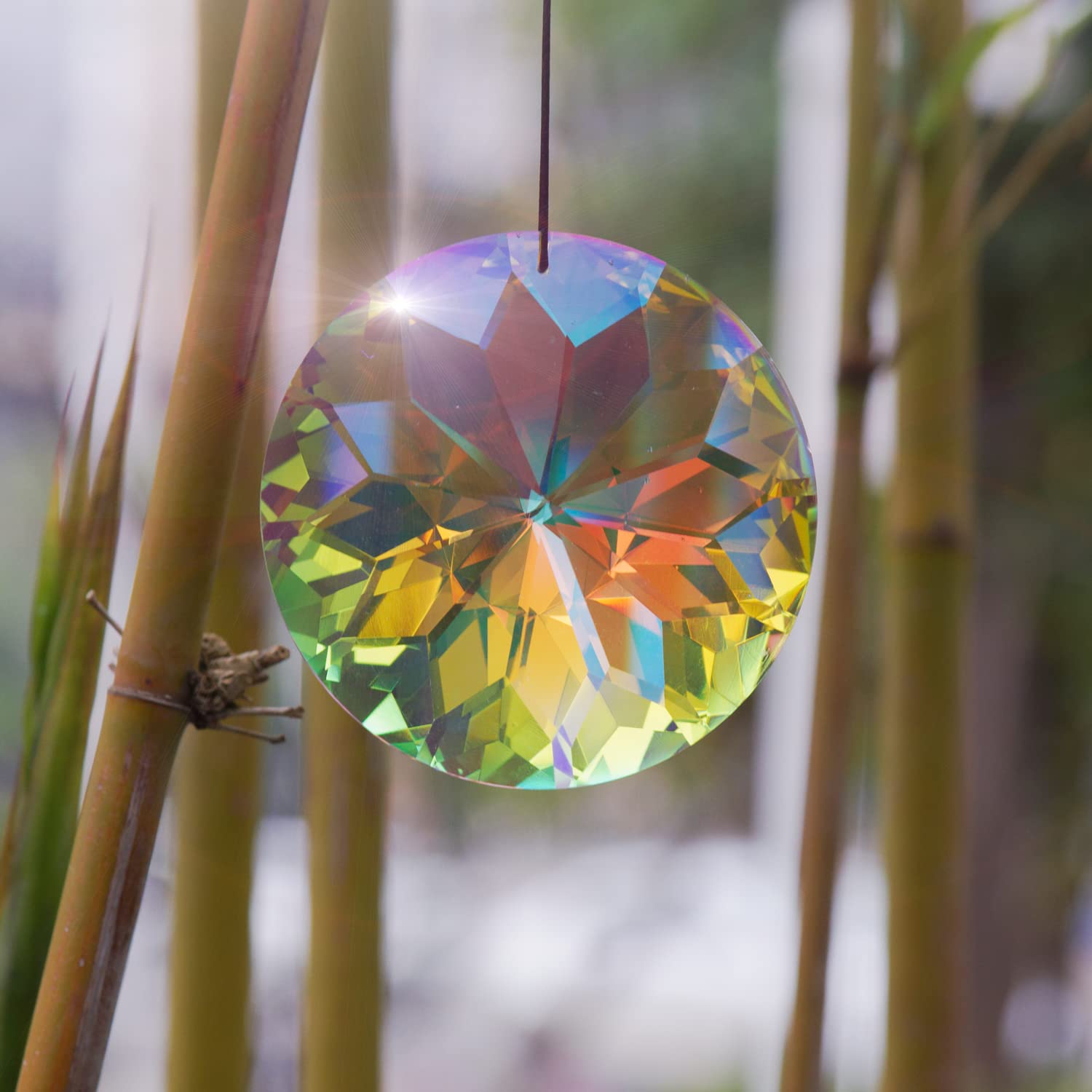7 Prismes Attrape-soleil En Cristal K9 – Pour Fenêtre, Décoration Intérieure – Crée Des Arcs-en-ciel Dans La Maison