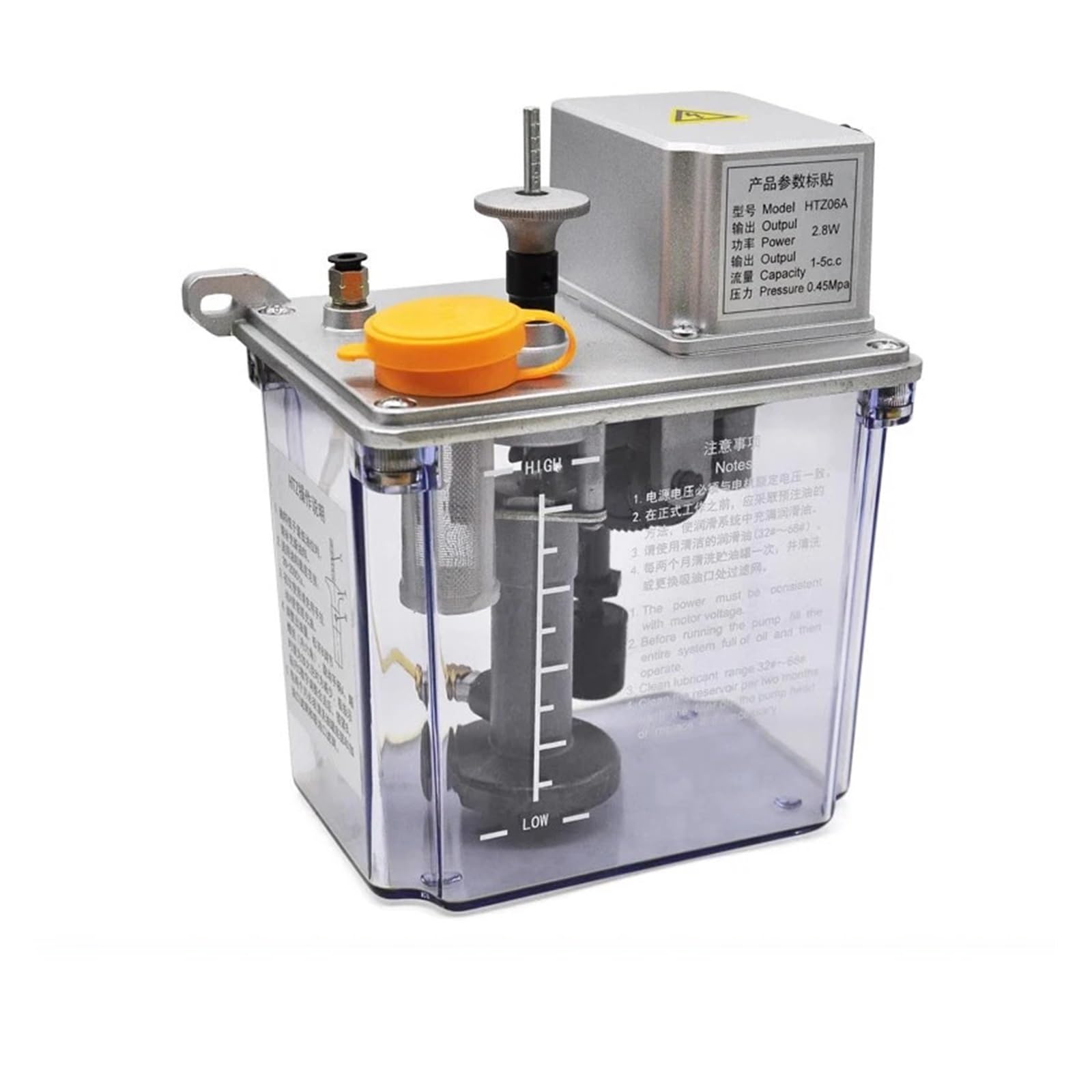 Elektryczna pompa do przerywanego smarowania, automatyczna obrabiarka CNC, smarownica Tokarka Frezarka Pompa oleju smarowego, Narzędzia mechaniczne