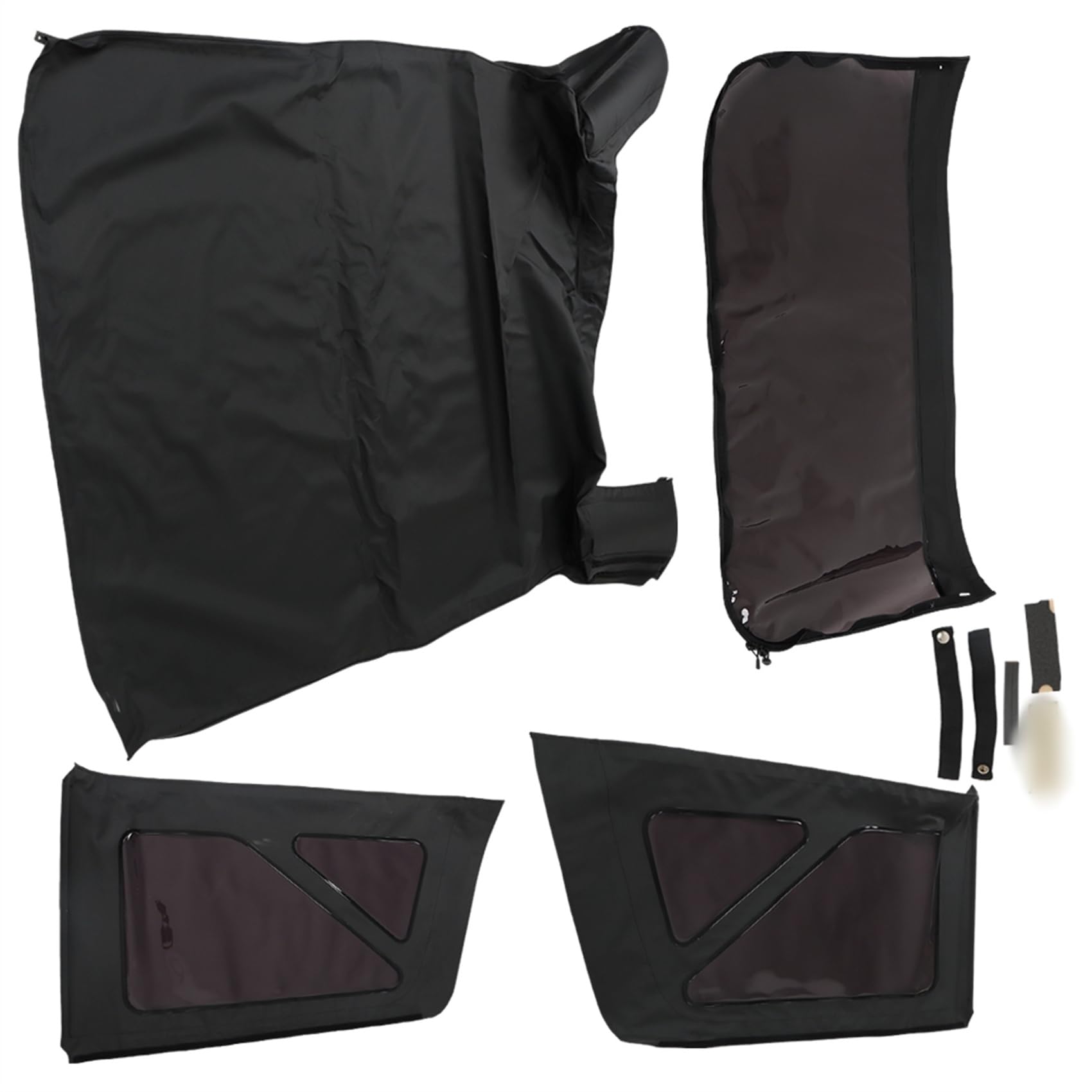 labwork Black Soft Top Replacement for JK 2 Door 2010-2017