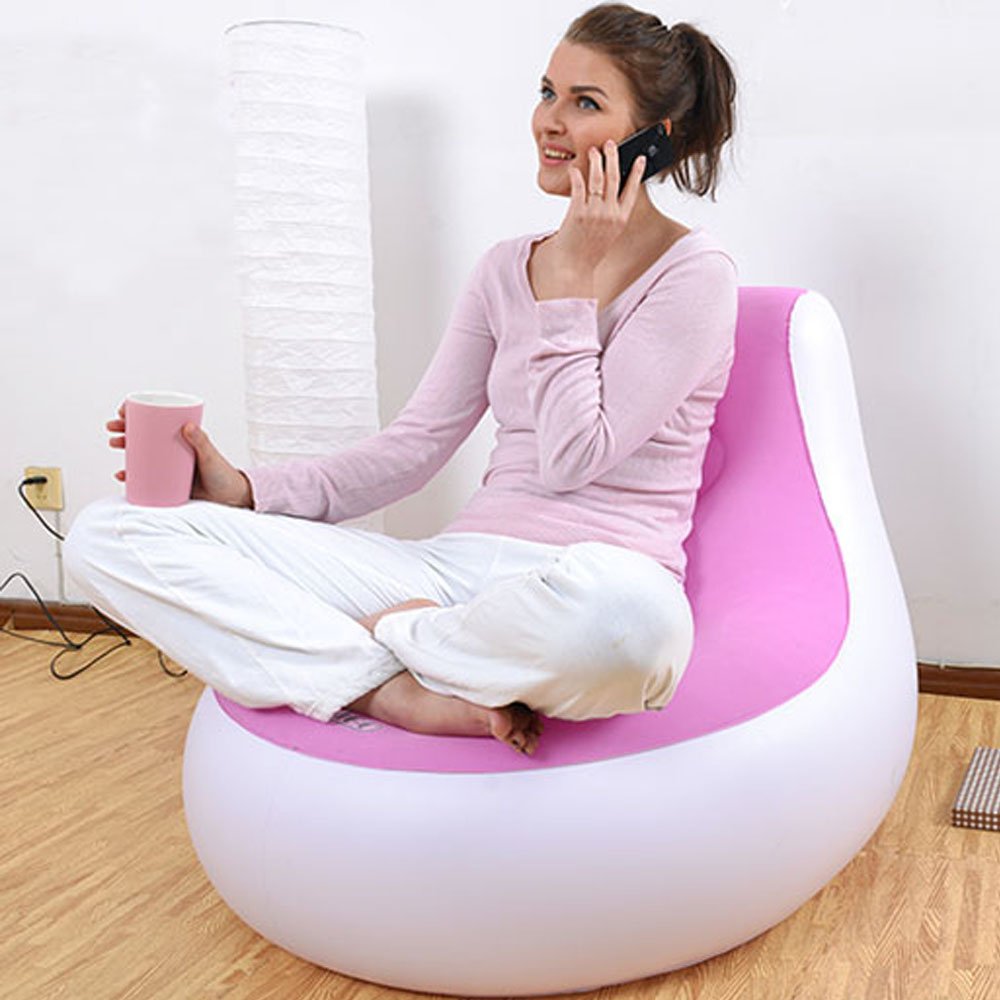 Buy Inflatable Sofa,GREEN JUNGLE Inflatable Chair Relaxed Portable Air