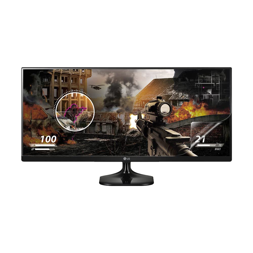 Celicious Impact Anti-Shock Shatterproof Screen Protector Film Compatible with LG Monitor 25UM58-P