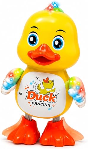 Dancing Duck Toy with Light and Music for Kids Ages 3+