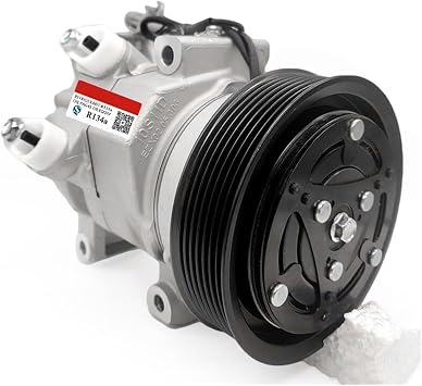 AC Compressor,Compatible for Toyota Hilux 2001-2006 I4 2.4 10S11C 447260-8020 883100K110 88320-0k080 447190-2650 883100k122 883200k100