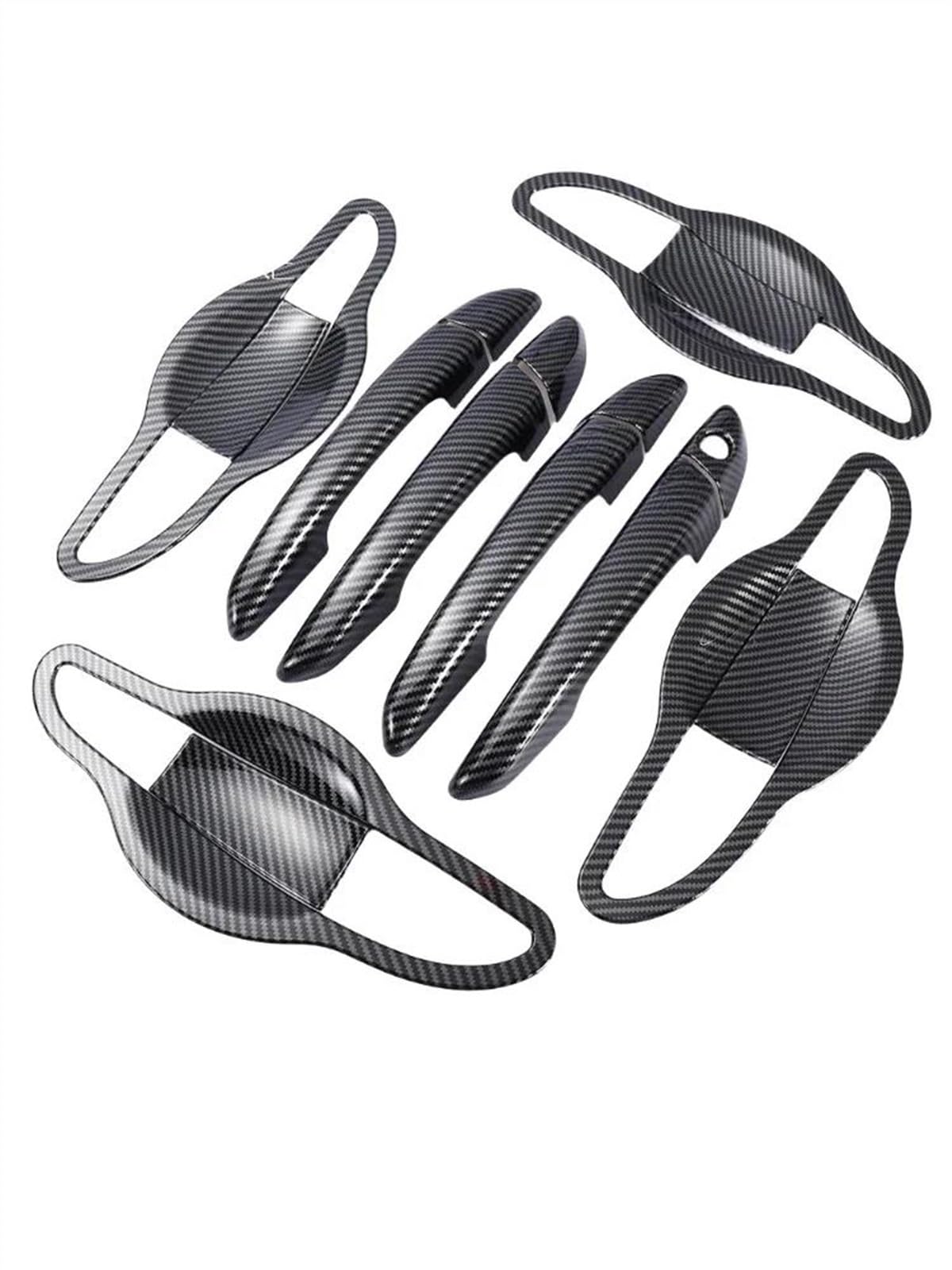 Noheeu D Car Accessories Exterior Oor Handle Bowl Trim Cover Frame For Hyundai For Sonata 2015-2018 2019(D)