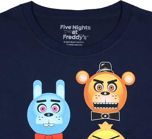 Miniatura 5 de Five Nights at Freddys Freddy Fazbear Glow in The Dark Camiseta de niño