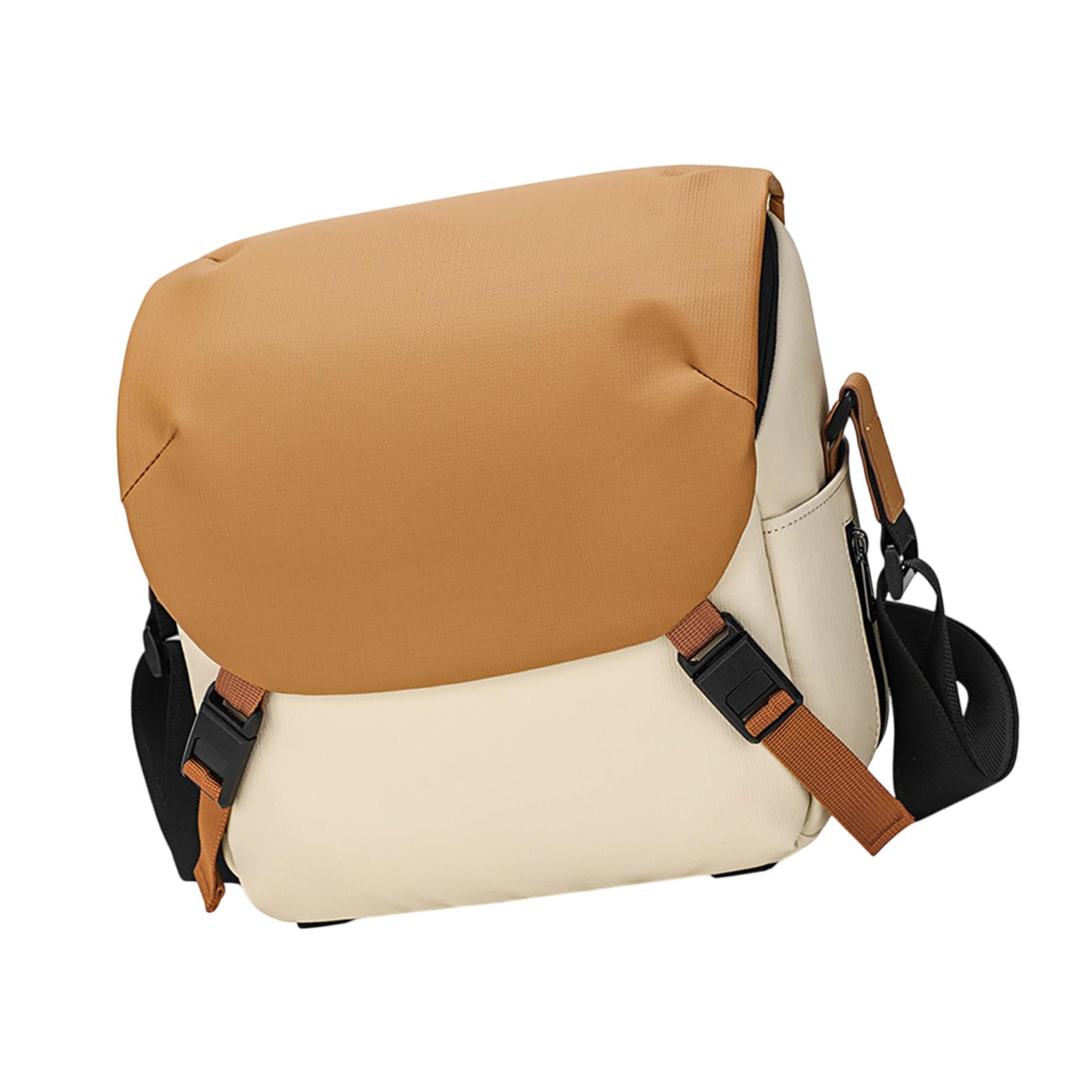 Elegante borsa a tracolla per fotocamera a contrasto con tasche multiple per fotografi e appassionati di attività all'aria aperta Borsa per fotocamera da viaggio