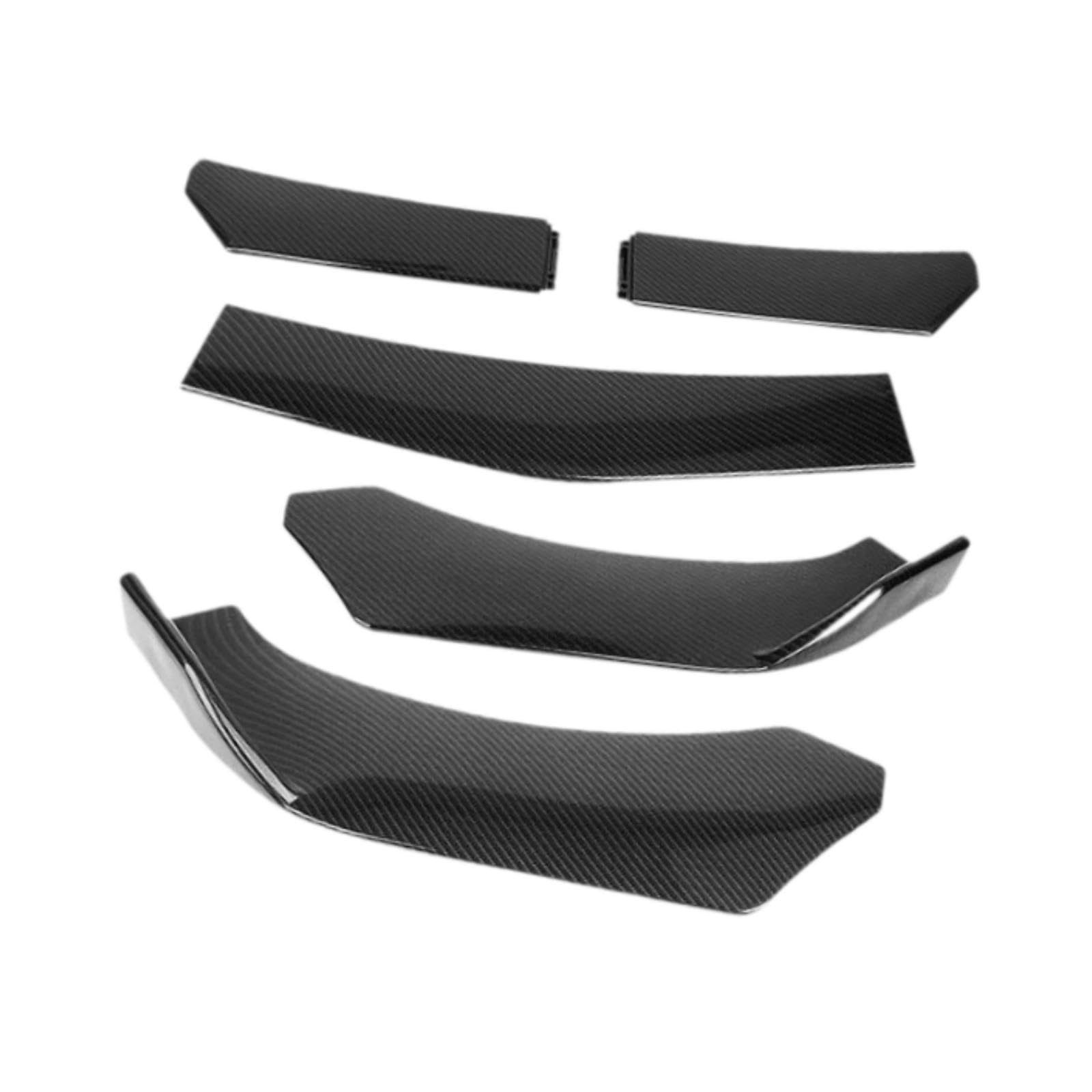 Spoiler Anteriore o, Accessori Decorativi Esterni Ad Alte Prestazioni, Regolabile, Sostituzione Diretta, Facile Da Installare, Modello in Fibra di Carbonio