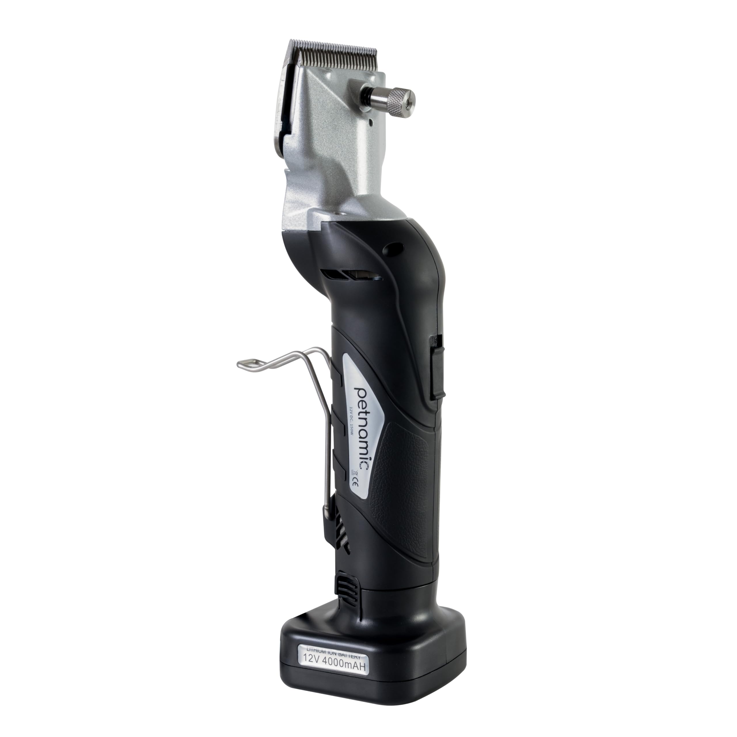 Esquiladora para Caballos Inalámbrica 180W, 2500 RPM, 2 Baterías 4000mAh, Cuchillas Tipo A2 Lister, Bajo Ruido, 4h de Autonomía y Maletín