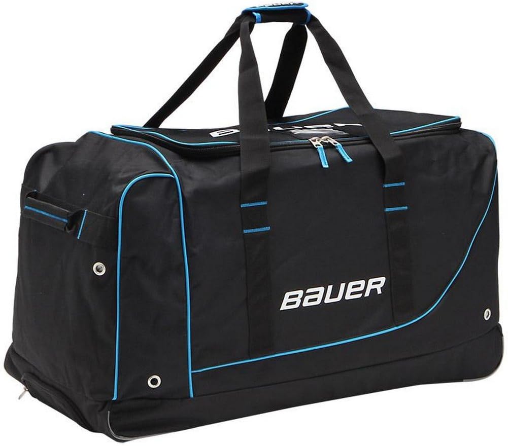 Bauer CORE Wheeled Hockey Equipment Bag Black (Black