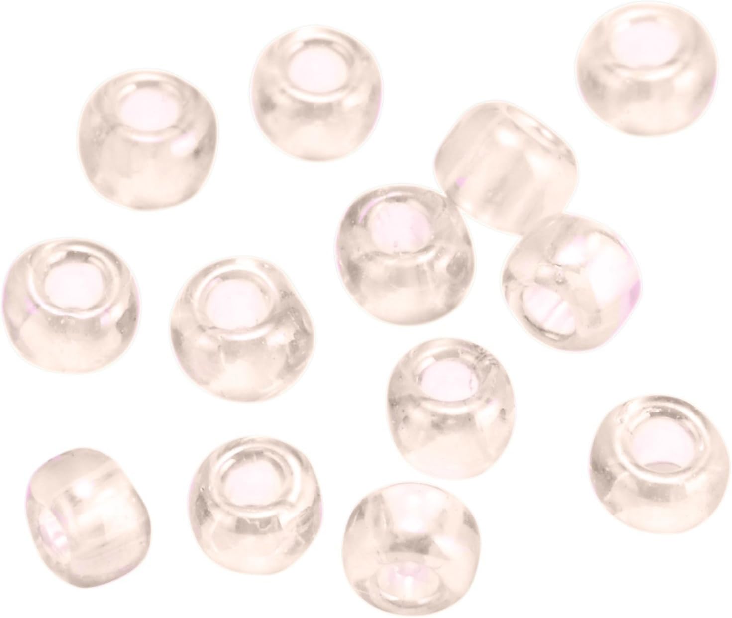 TOHO Round Large Beads, Rose Pack Beads, Outer Diameter Approx. 0.1 inch (3 mm), Approx. 0.2 oz (7 g), No. 332
