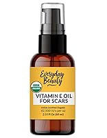 Vista 19 de Aceite orgánico de vitamina E para cicatrices, hidratante de piel natural y vegano, 4.06 onzas, ligero y sin perfume, ideal para cicatrices después