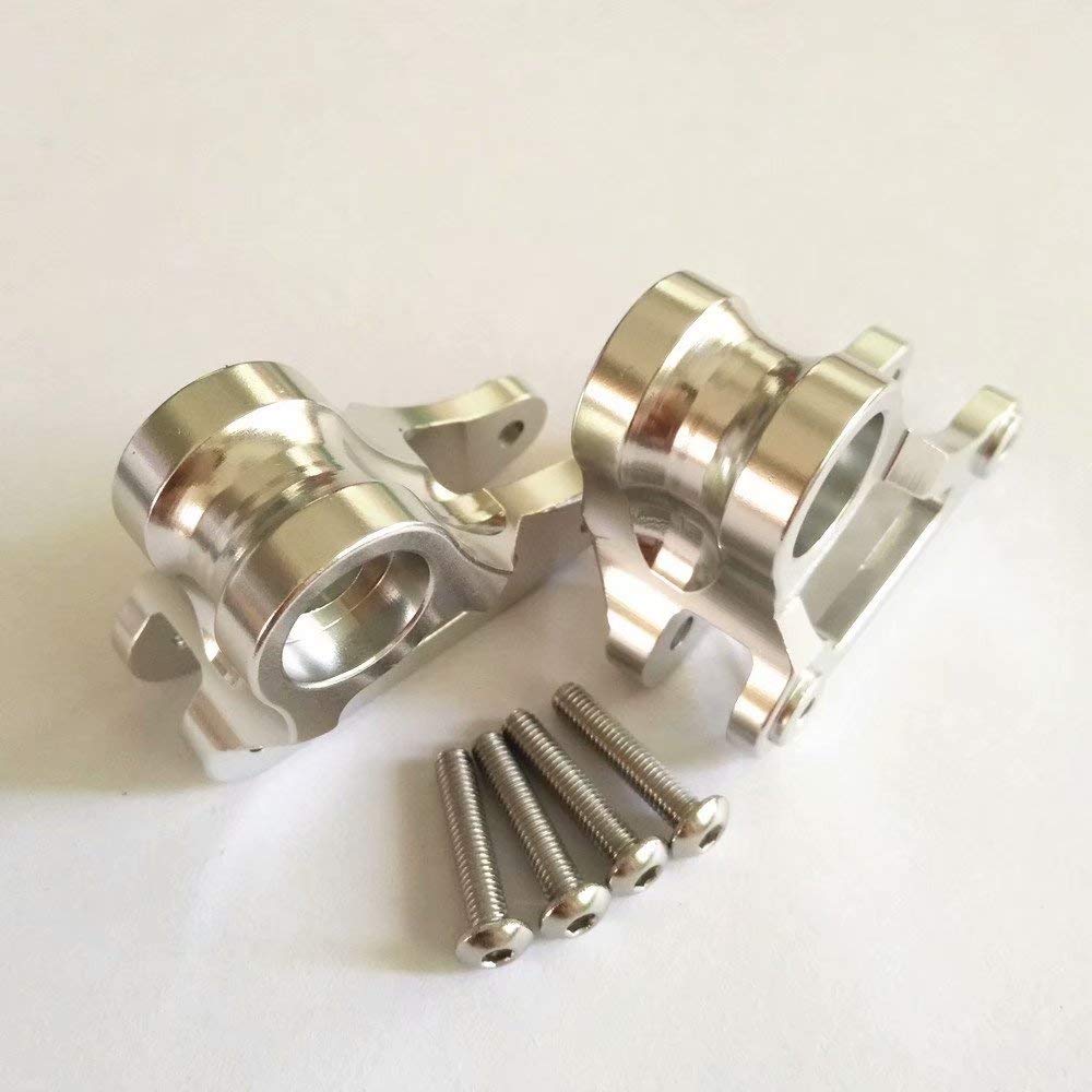 2x Alu-Hintere Wipparme Progressive-2 Für Traxxas E-Revo 2.0, Summit, Slayer – Silber, Ersatz Für 5358