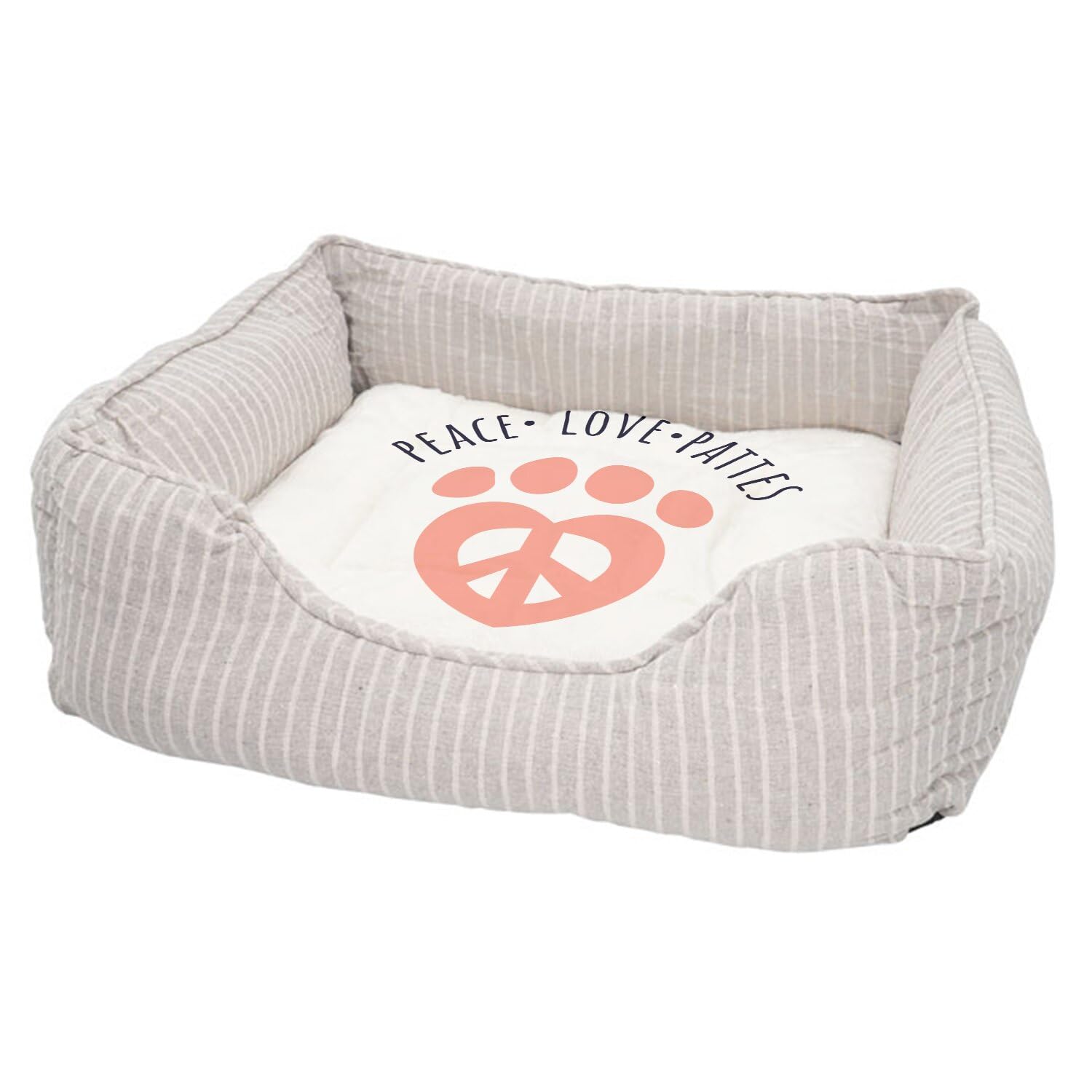Panier pour chien déhoussable et lavable au confort moelleux
