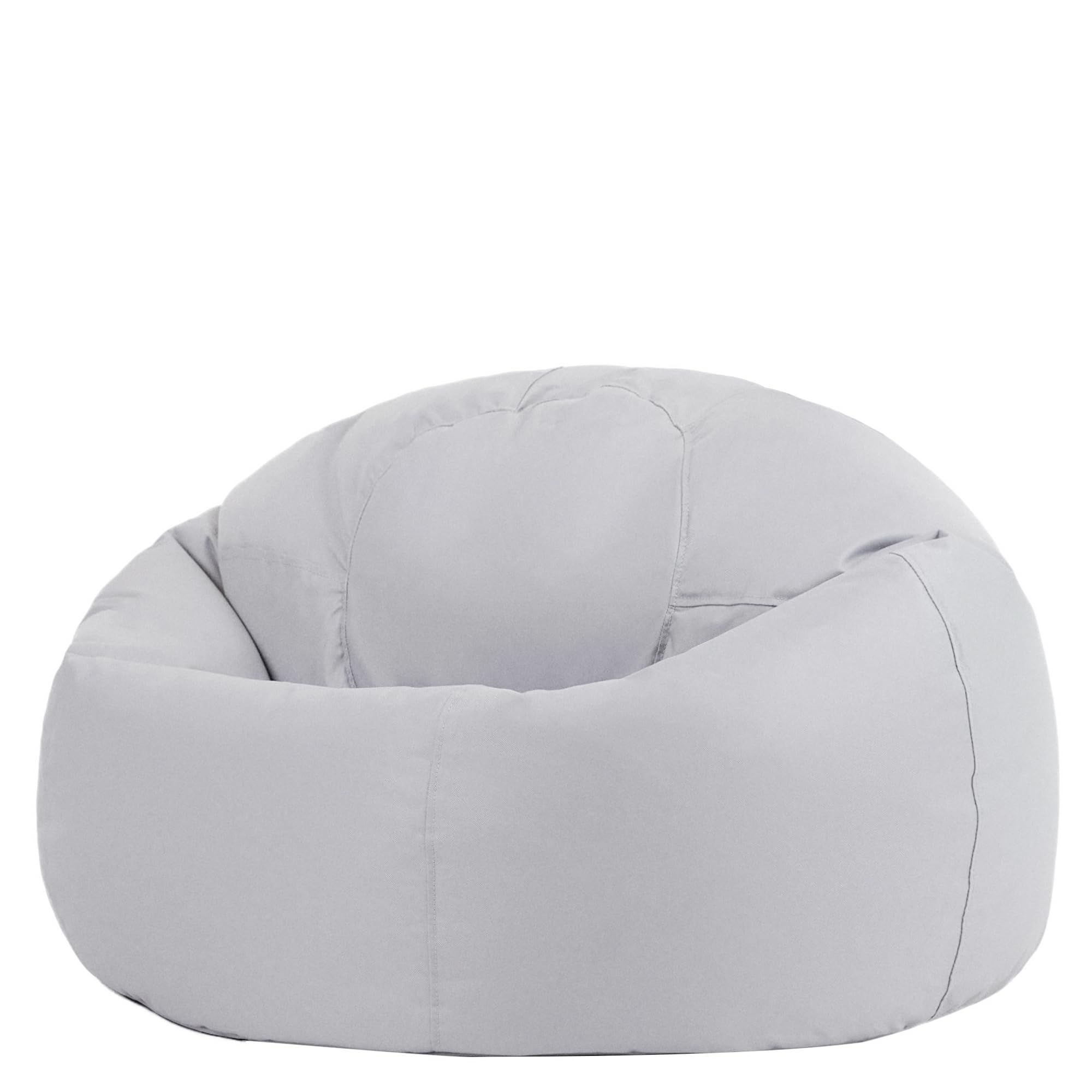 Bean Bag Bazaar Kingston Outdoor Bean Bag with Filling Included, Grey