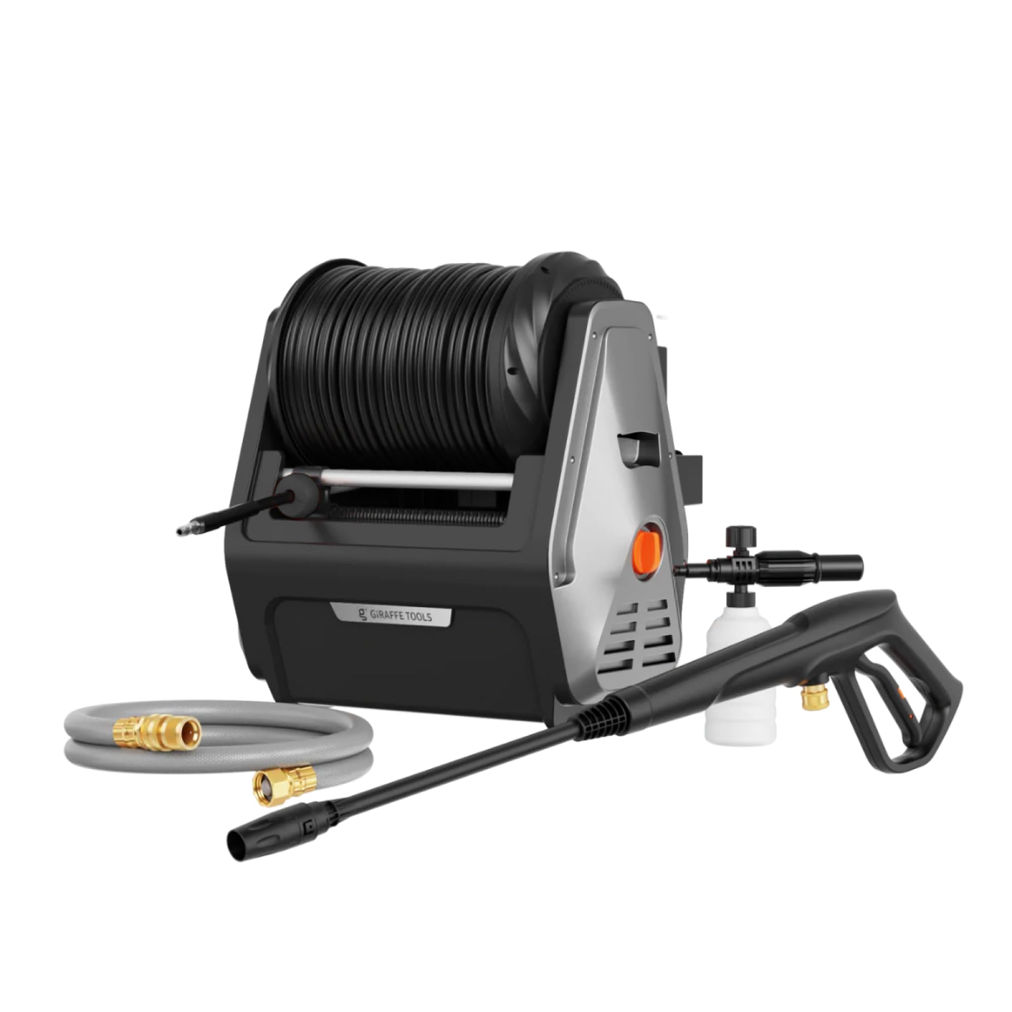 Giraffe Tools Wandmontierter Hochdruckreiniger Elektrischer 1800 Watt