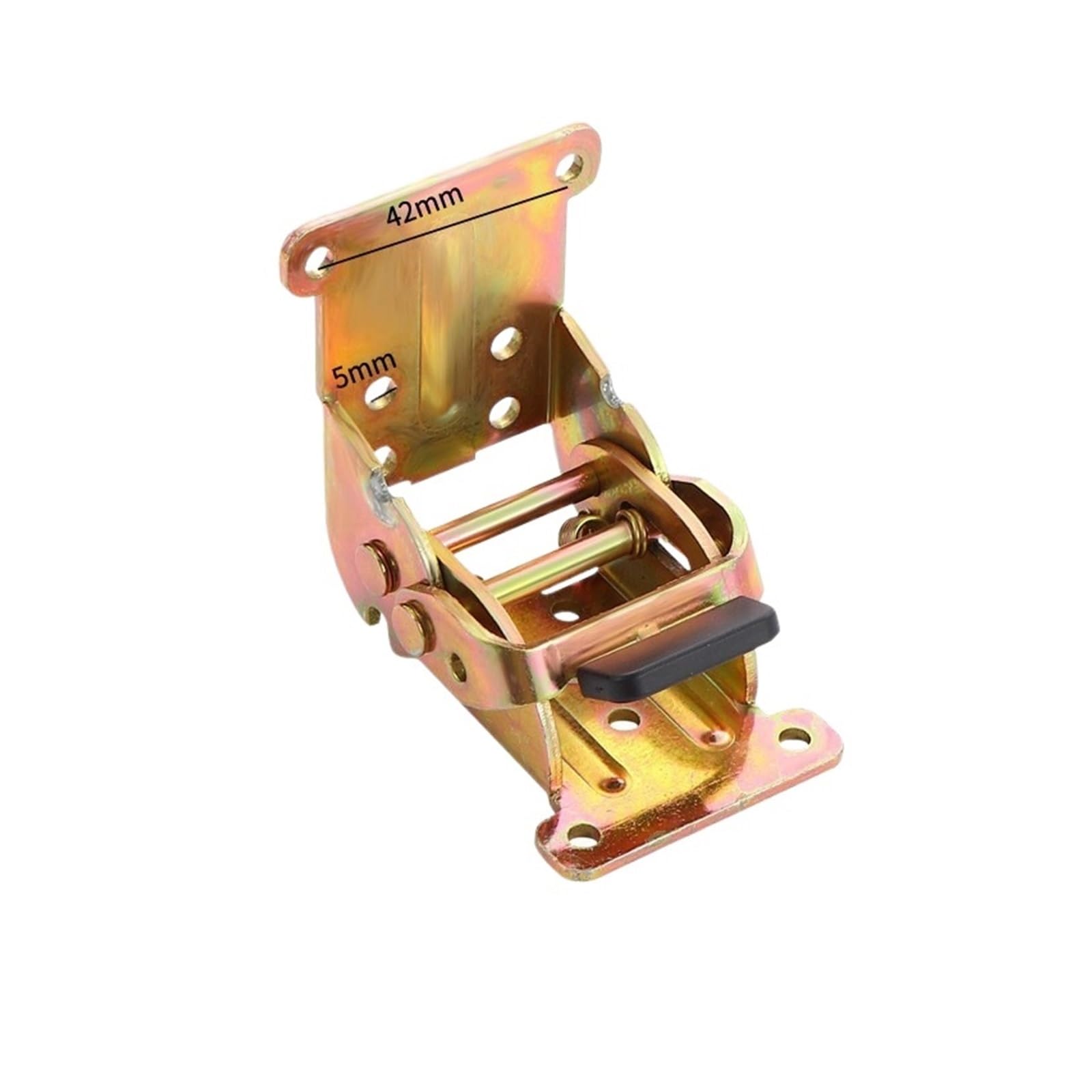 Rugaikerba Colorful Table Leg Folding Hinges, 90 & 180 Degree Self-Locking