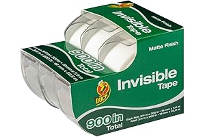 Duck Brand Invisible Tape Gift Wrap Dispenser 3-Pack