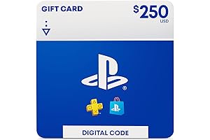 $250 PlayStation Store Gift Card: Give the Gift of Digital Entertainment