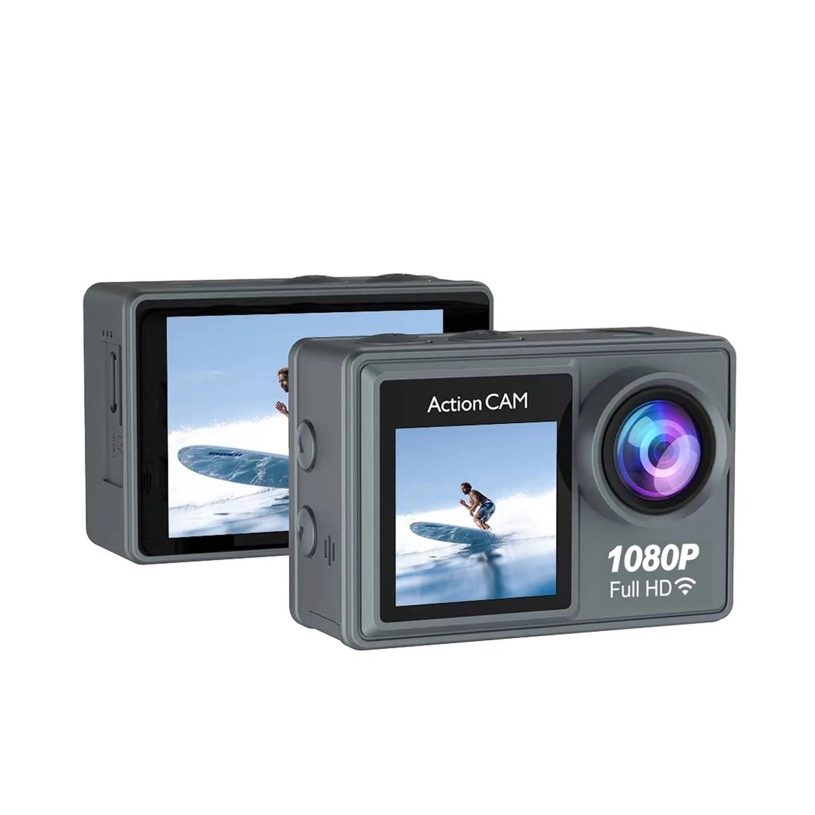 WiFi 1080P 30FPS 2in 170° 30M Action Sports Camera Anti Vibration | Record Sports, Travel, Driving, Helmet and Action with Portable Wide Angle Camera-picture-19