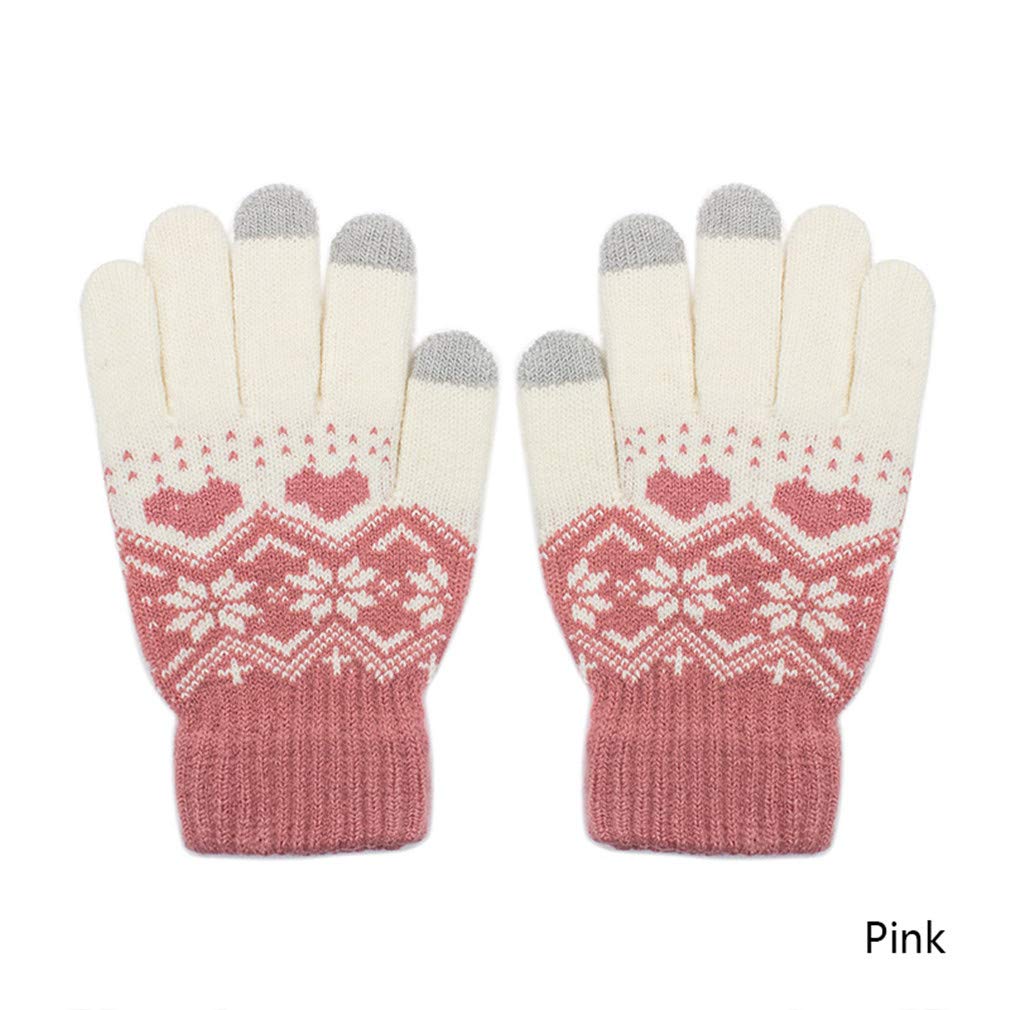 Children Boy Girl Warm Gloves