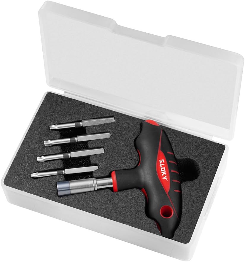 Sloky STS-TX-ST-20 ST Single Set TX20 Preset Torque Screwdriver with Torx Size TX20 (5 Pieces)