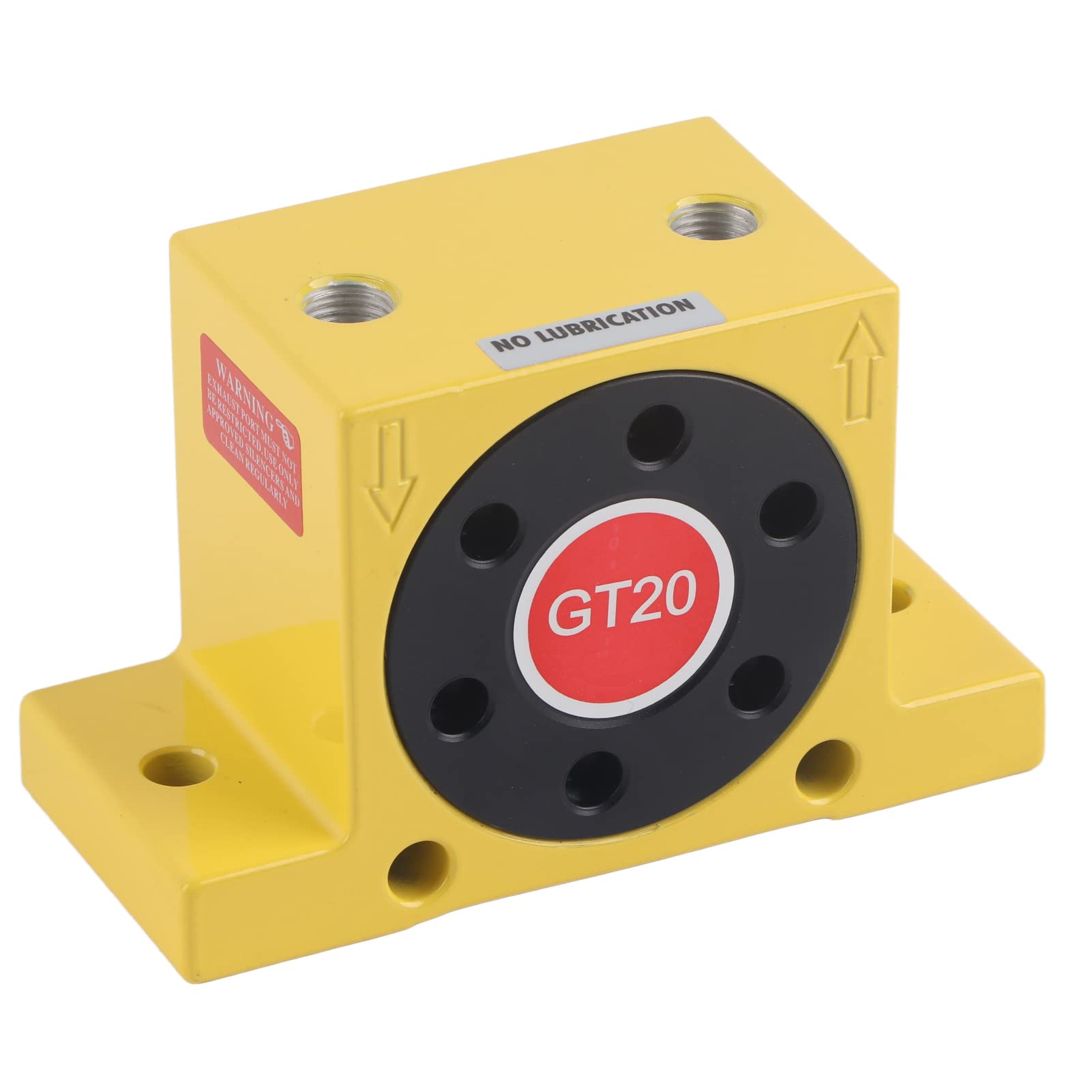 Vibratore a Turbina Ad Aria, Vibratore Pneumatico Oscillatore a Turbina Ad Aria a Basso Rumore Forniture per Piattaforma Vibrante in Lega di Alluminio