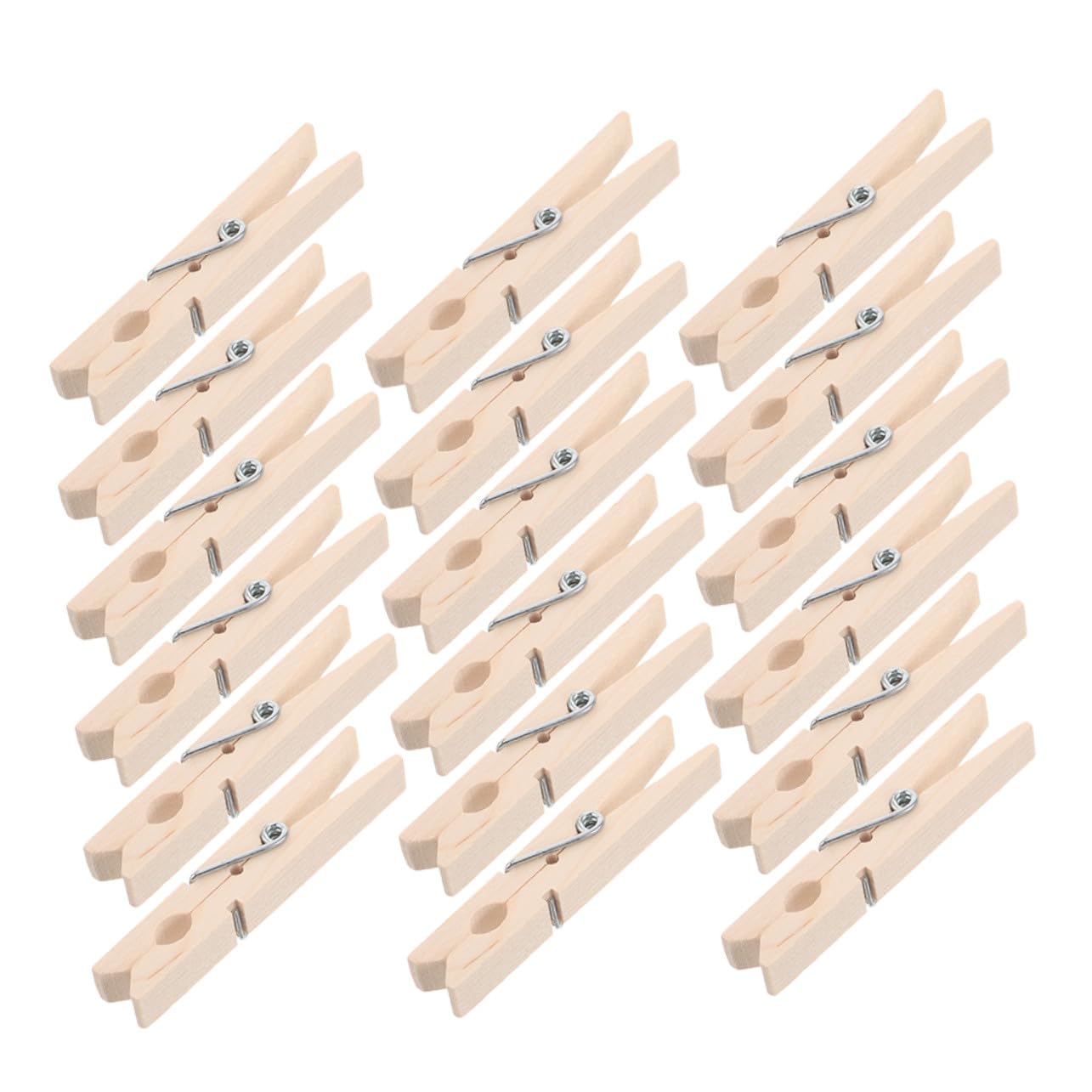 VICASKY Mollette per Bucato in Legno 150pezzi Stabilità Antivento per Foto, Stendere Abiti e Fai-da-te