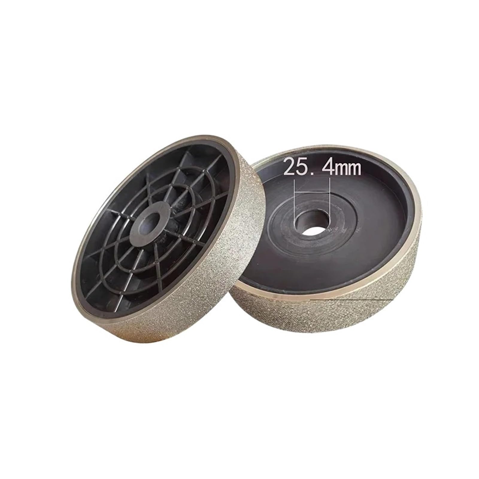 1 Uds muelas abrasivas 200x38x25,4mm joyería | Máquina Pulidora Rueda Paralela Lapidaria(500)
