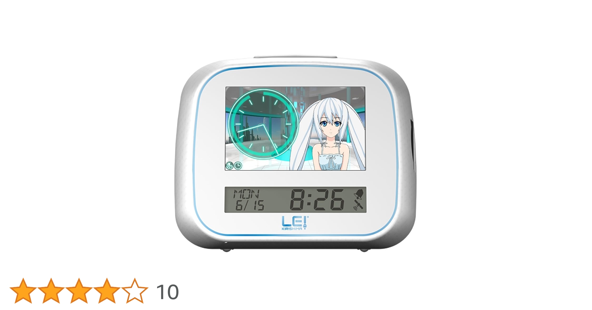 ユピテル 霧島レイ 時計 Lei Clock(W) GPS置時計 霧島レイモデル | Yupiteruダイレクト