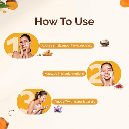 Miniatura 7 de Mamaearth Ubtan De Tan Face Wash | Ayuda a reducir el bronceado y el daño solar | Limpia suavemente la suciedad y el exceso de aceite | Enriquecido