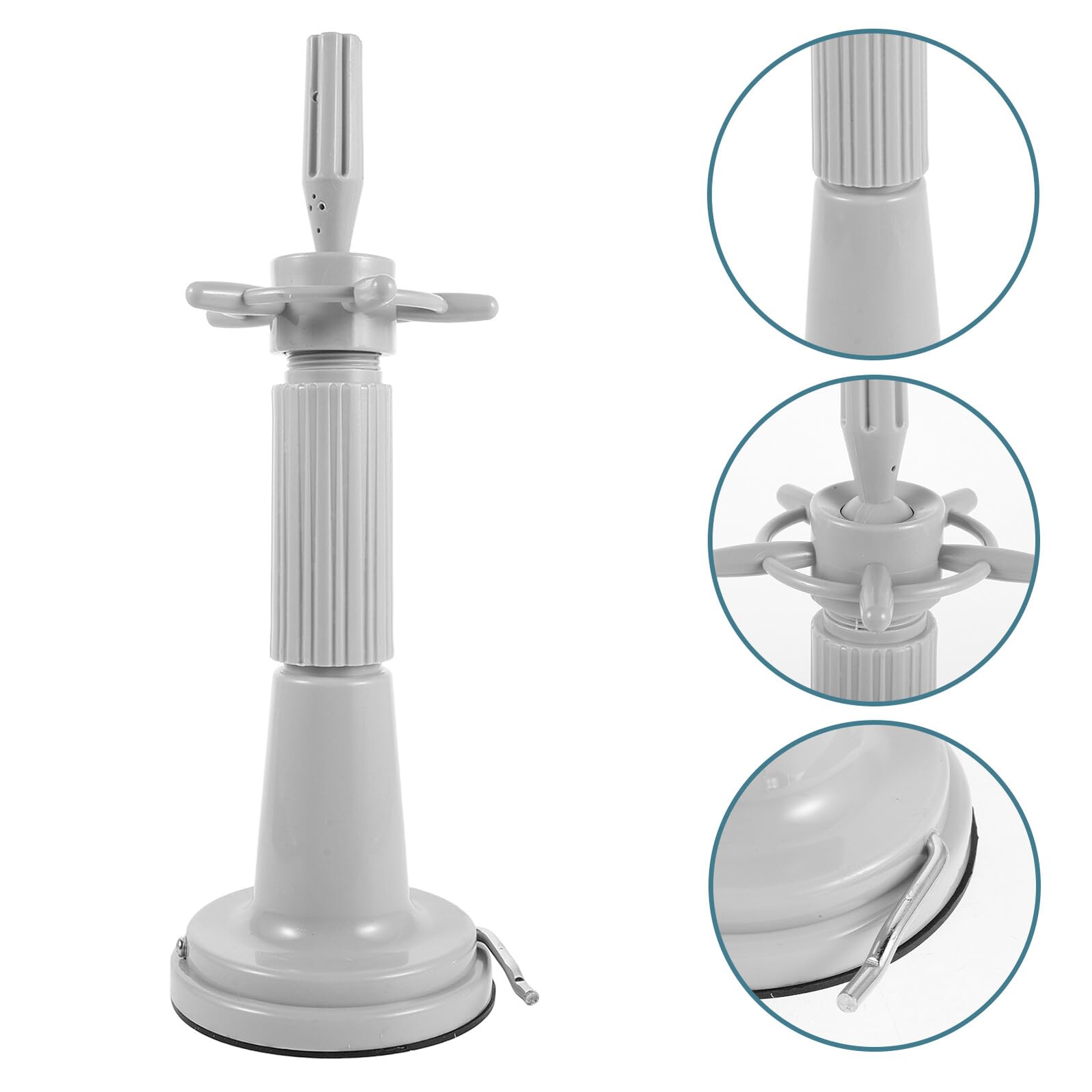 Soporte para Pelucas de Plástico Resistente, Soporte Ajustable para Peinar y Almacenar, Adecuado para Salones y Usuarios Particulares