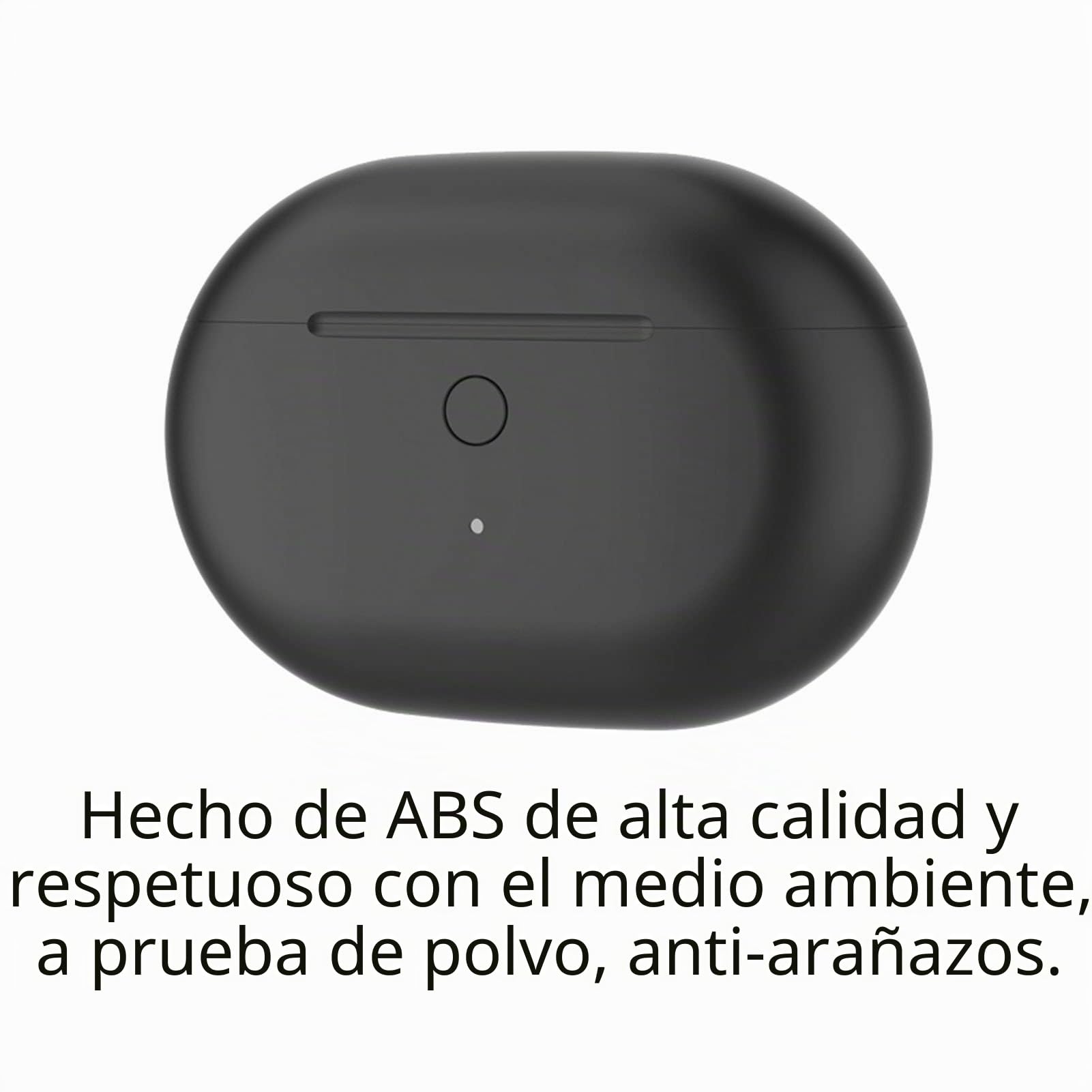 Estuche de Carga Inalámbrica para Beats Studio Buds, Reemplazo de Estuche de Carga de Auriculares con Botón de Sincronización de Emparejamiento, Protección Múltiple, Accesorio Inalámbrico