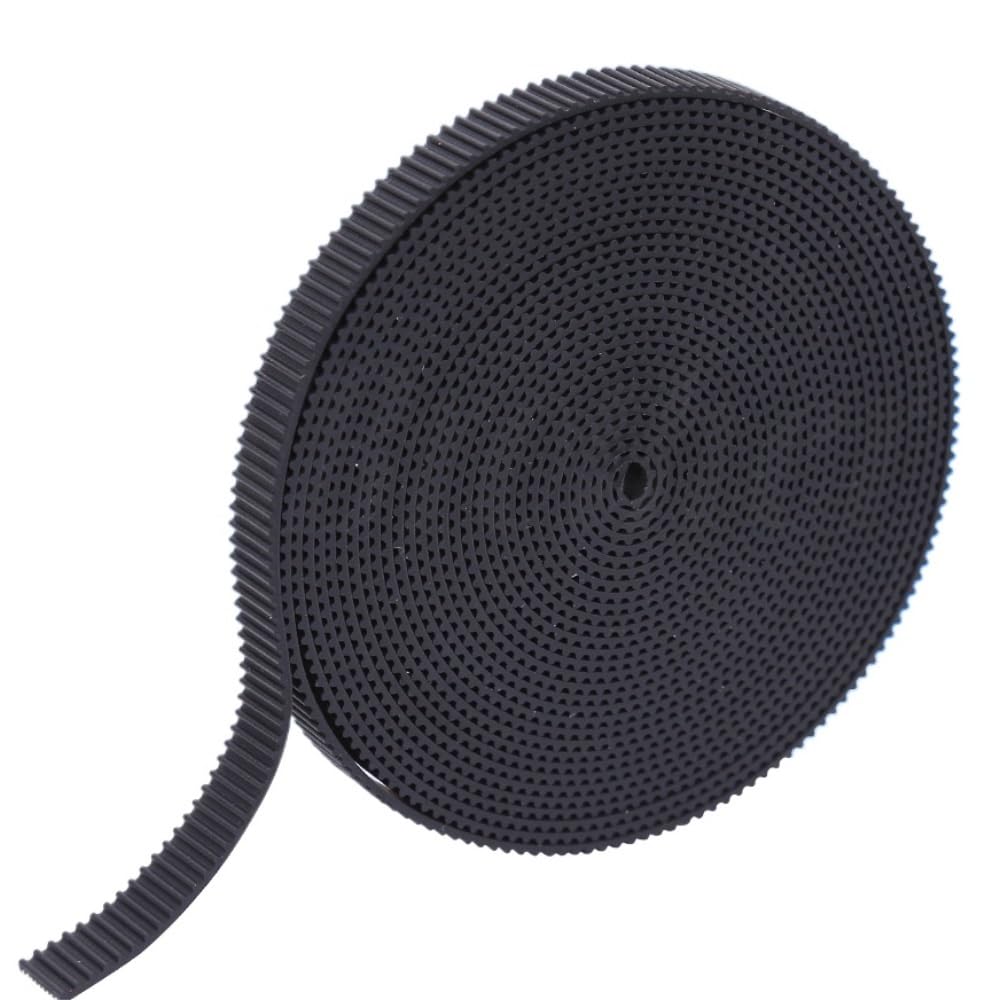 Cinghia di trasmissione della distribuzione Cinghia sincrona dentata apribile modello GT2, cinghia in fibra di gomma e aramide, taglio fai da te, 1 pezz0 | 6MM*100METERS