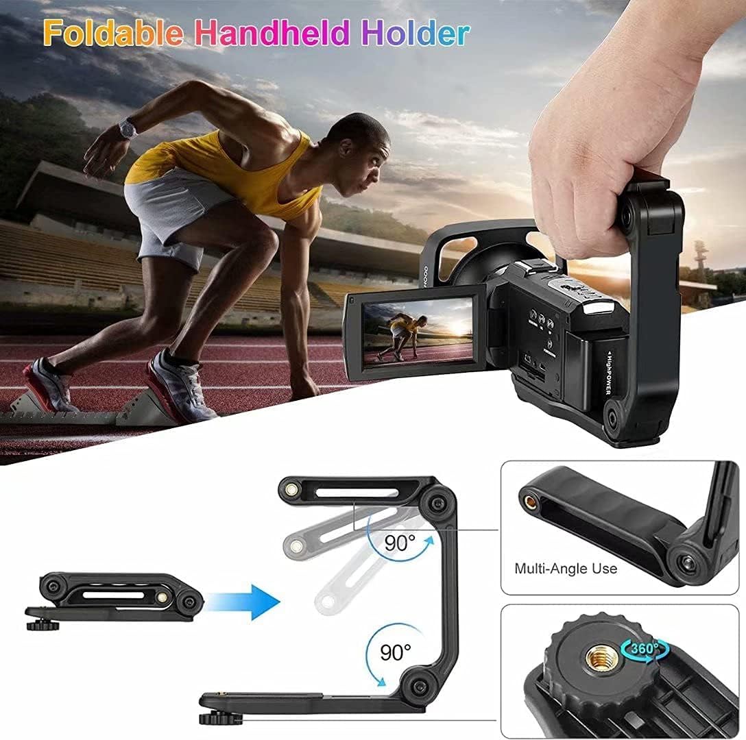 Crаzу Clеаrаnсе 4K Video Camera Camcorder with Microphone Ultra HD 30MP YouTube Vlogging Camera 3.0 Inch Touch Screen 16X Digital Zoom Camera Recorder with Handheld Stabilizer and Remote Control Gеt Dіѕсоunt оƒƒеr 4K Video Camera Camcorder with Microphone Ultra HD 30MP YouTube Vlogging Camera 3.0 Inch Touch Screen 16X Digital Zoom Camera Recorder with Handheld Stabilizer and Remote Control