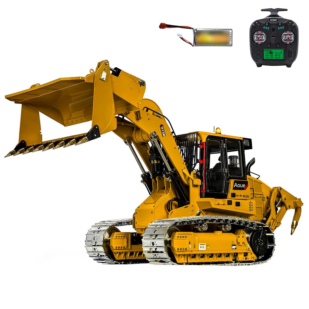 1 14 LESU RC Hydraulic Loader 973K Openable Bucket RTR Radio Control Tracked Car Hobby Grade Model