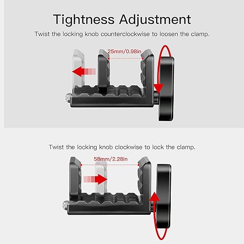 Miniatura 2 de Manbily Sillín de descanso para caza, bastón de tiro monopods, bípodes, trípodes, soporte, color negro (U-2)