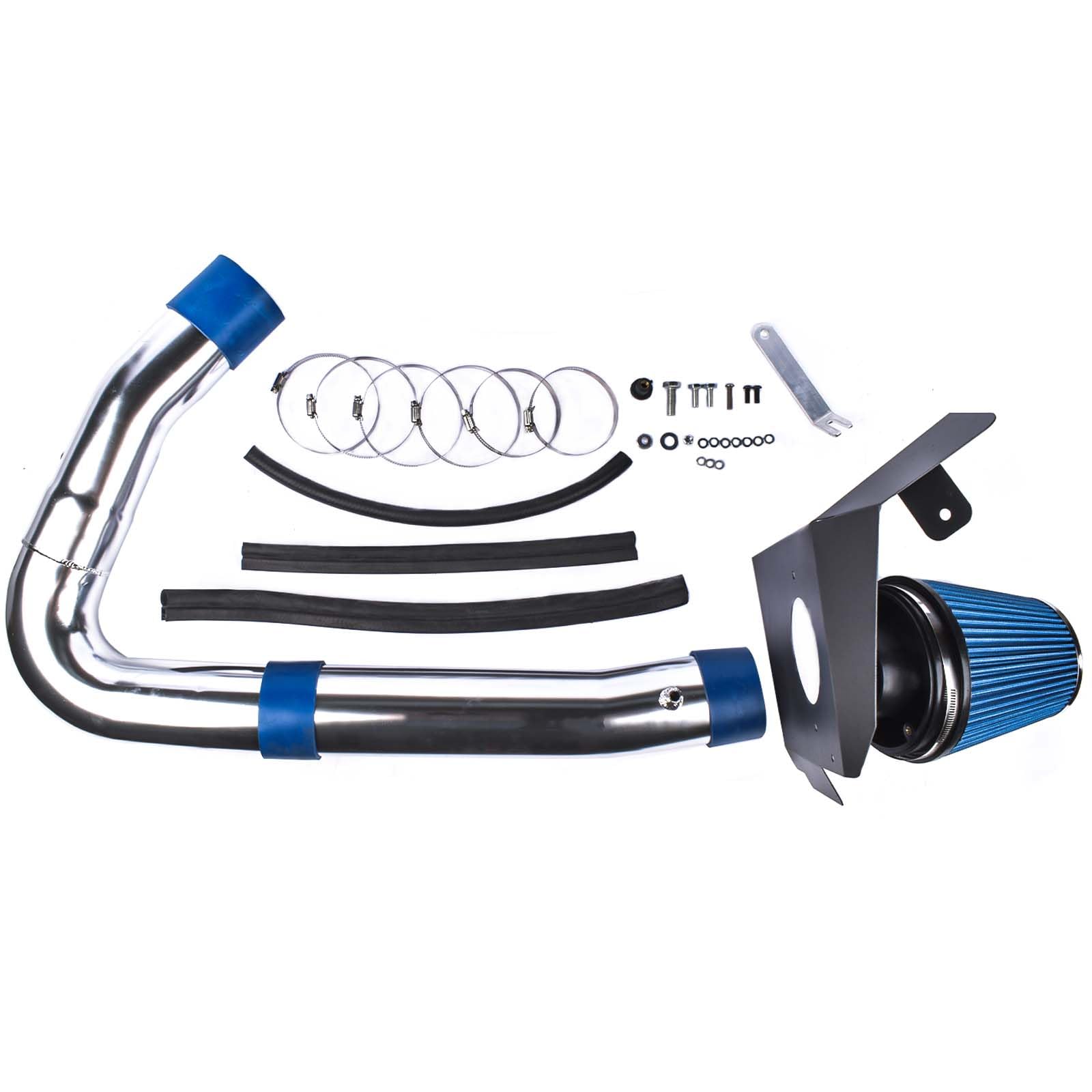Filtro di ricambio per presa d'aria fredda blu a secco per Chrysler 300 300C Dodge Charger Challenger 3.6L V6 HI-DG-12BL 2011-2020