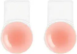 Sutiã Adesivo Realçador de Seios Par Protetor De Mamilo Levanta Peito Aréola Flexível Reutilizável Lavável Adesivo