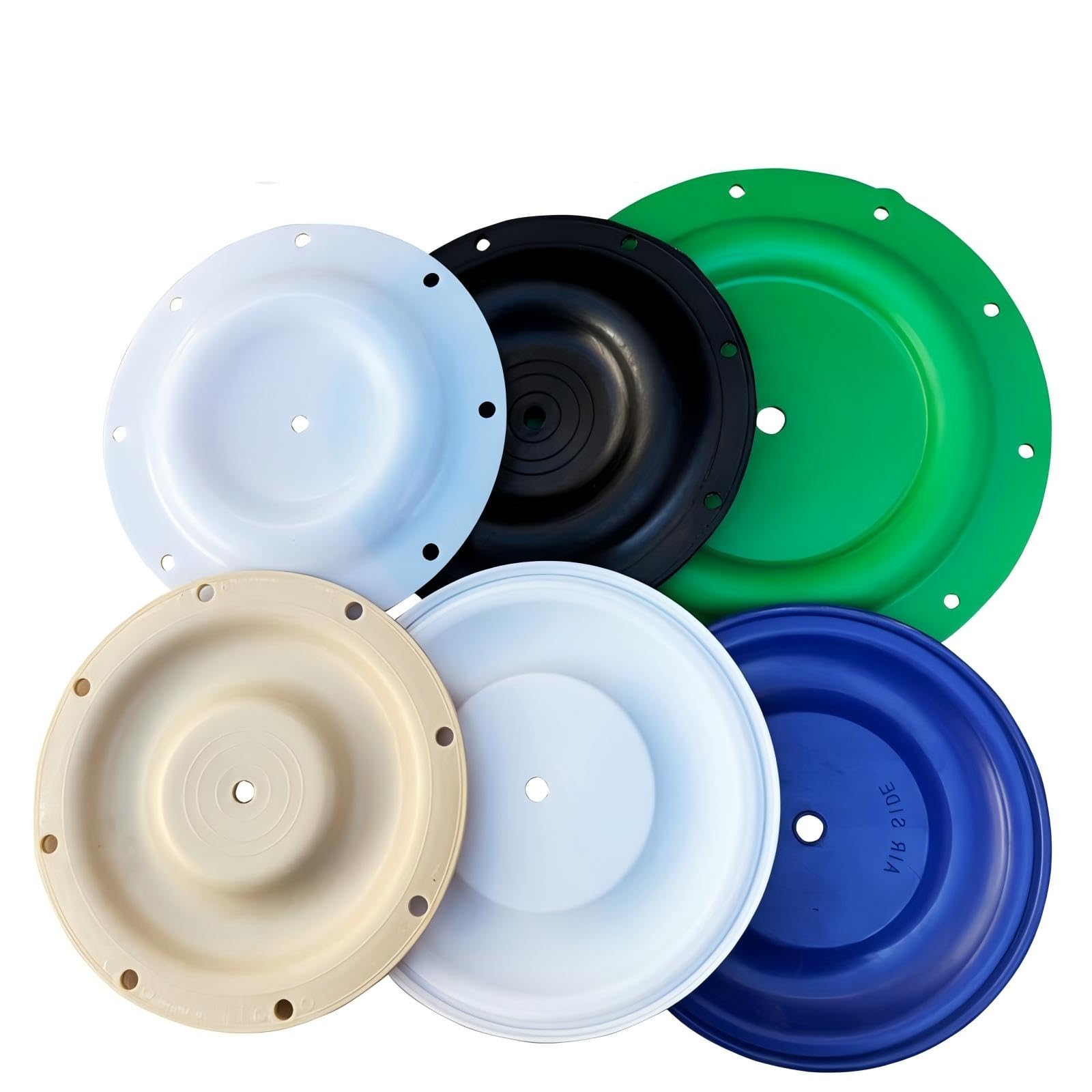 666270 2 piezas de repuesto diafragma goma 330 mm a prueba de fugas | Accesorios for bomba neumática de doble diafragma compatibles