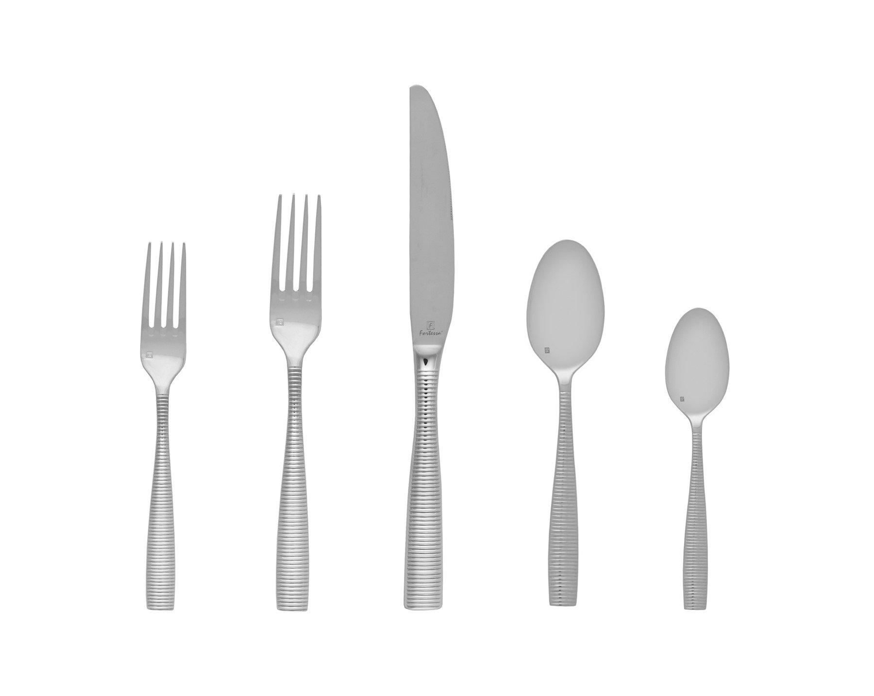 Fortessa Lucca Stainless Steel Serving Fork - 9 Inch -10