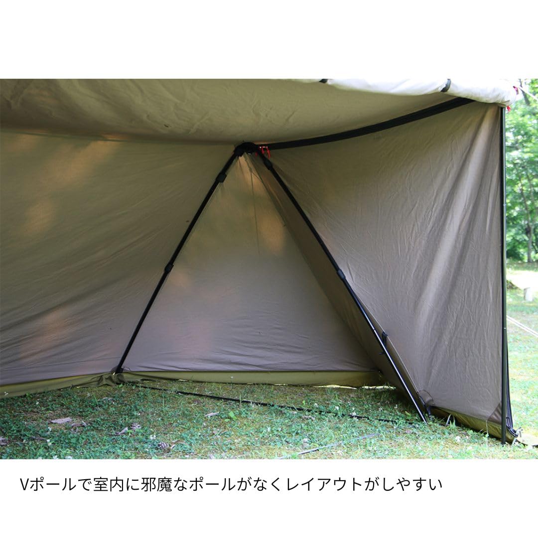 Amazon.co.jp: テンマクデザイン 炎幕ADVENTURE tent-Mark DESIGNS 炎