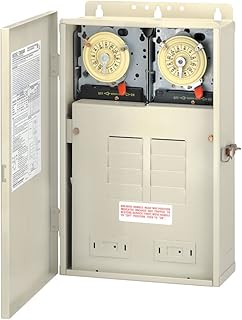 Intermatic T30404R Pool/Spa Control Panel 2xT104M, Color