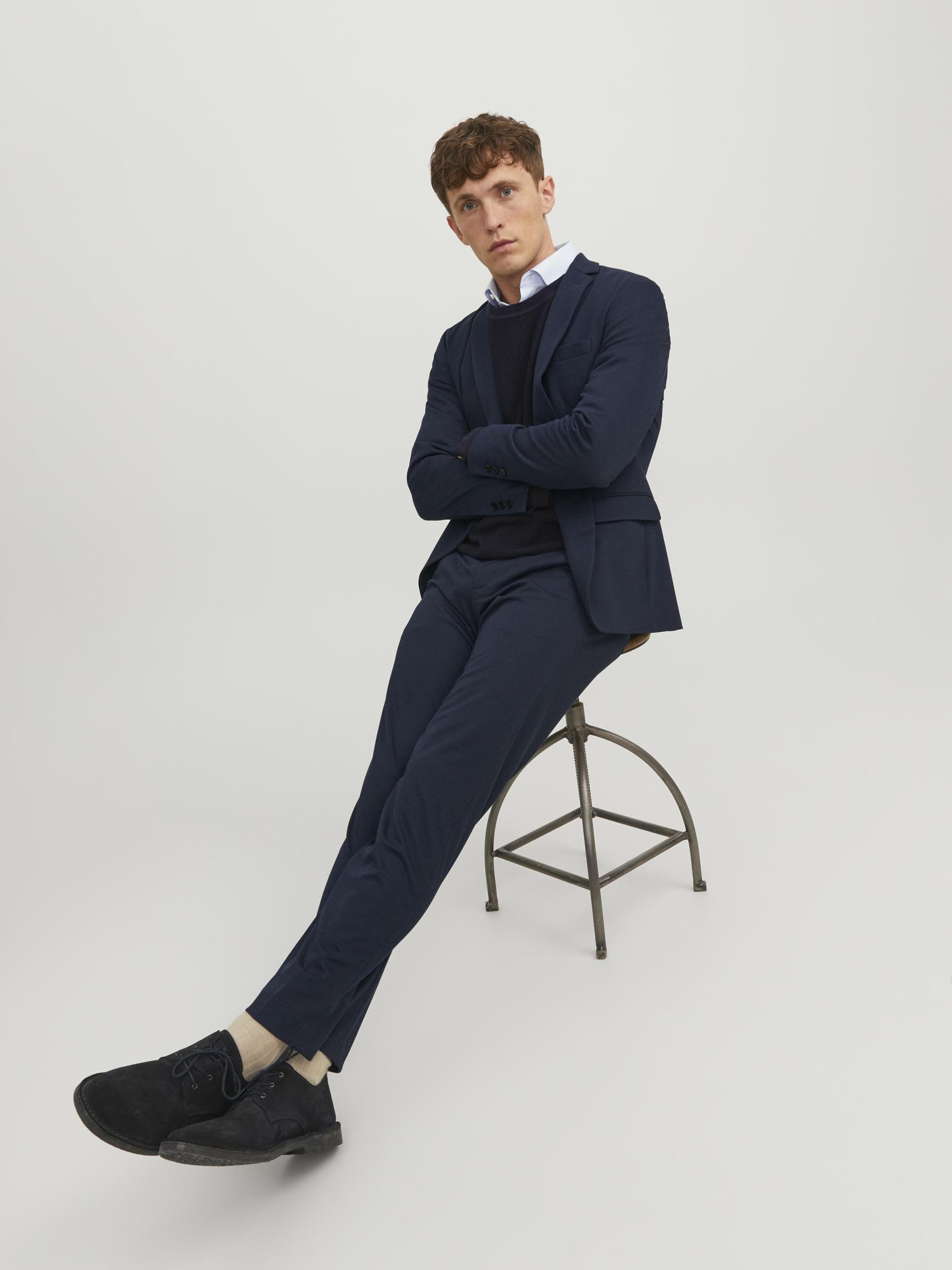 JACK & JONES Premium Dress Trousers JPRJONES Slim Fit Tailored Trousers