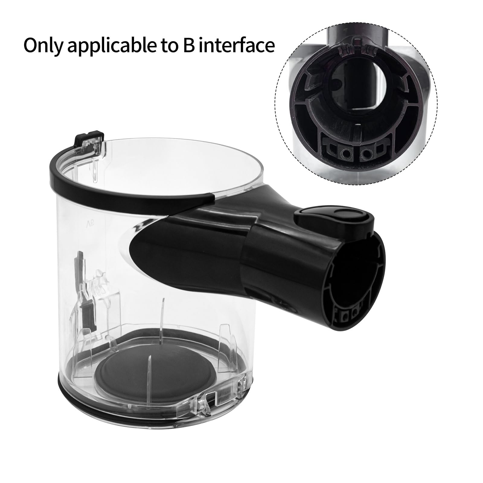 HAUINVC Compatible with v6 Home Parts Box Basket B Interface Replacement Vacuum Deaner Adapter Support