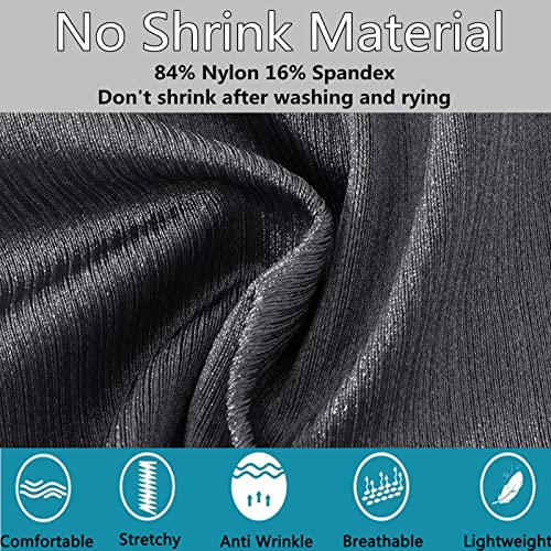 ZONBAILON Mens Sexy Silk Horizontal Fly Underwear Big and Tall Breathable Anti Chafing Stretchy Long Leg No Ride Boxer Briefs4