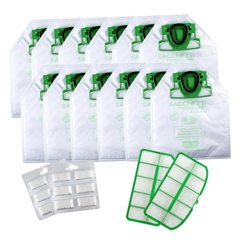 18 Sacchetti Per Aspirapolvere Folletto VK 200-220S - Ricambi Compatibili - Foto 3